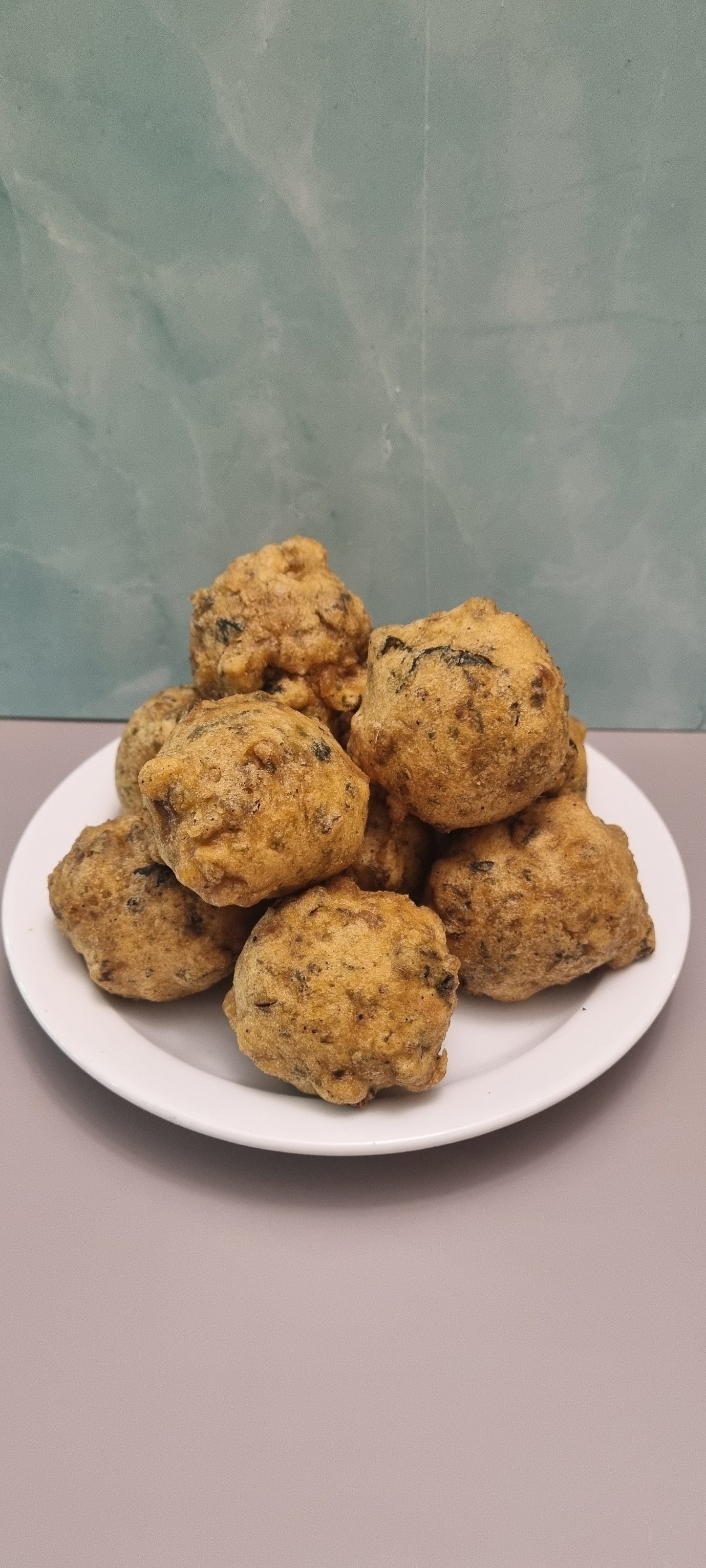 Spinach & Methi Bhajiya