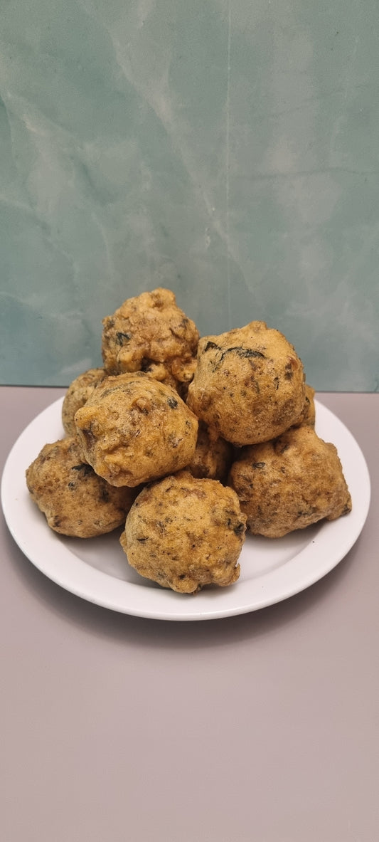 Spinach & Methi Bhajiya